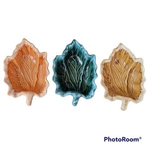 Hull Autumn Leaf Set of 3